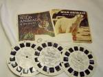 Click here to enlarge image and see more about item MB-VM24: Viewmaster Reels Wild Animals Set 1958