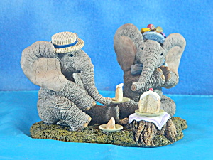 Tuskers By Paw Prints 'summer Picnic' Elephants