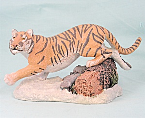 Franklin Mint Wildlife Preservation Siberian Tiger