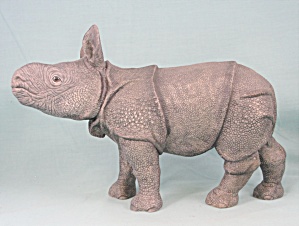 Lenox Porcelain Greater Asian Rhino Calf