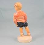 Click to view larger image of Sebastian Miniatures Sidewalk Days Boy on Rollerskates (Image2)