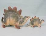 Click to view larger image of Japan Bone China Miniature Stegosaurus Trio (Image2)