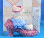 Click to view larger image of Enesco 1997 Calico Kittens Cat in Shoe (Image2)
