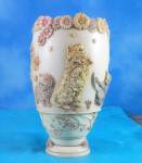 Click to view larger image of Jardinia 'Spring Awakening' Kittens Vase (Image4)