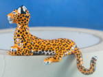 Cheetah   Pewter Image Miniature
