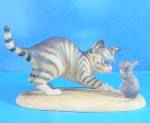 Roman Irene Spencer Porcelain Catnippers Cat and Mouse