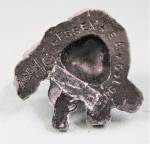 Click to view larger image of Essex Metal Painted Miniature Sitting Sad Elephant (Image3)