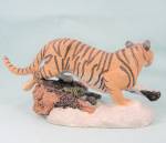 Click to view larger image of Franklin Mint Wildlife Preservation Siberian Tiger (Image2)