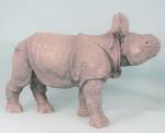 Click to view larger image of Lenox Porcelain Greater Asian Rhino Calf (Image2)