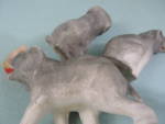 Click to view larger image of Old Miniature German Porcelain Elephant Trio (Image3)