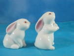 Click to view larger image of Avon PorcelainEaster Bunny Salt and Pepper Shakers  (Image2)