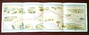 Pony Express Route Map Howard Driggs