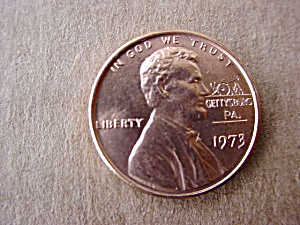 (50) 1973 Gettysburg, Pa. Souvenir Pennies (Image1)