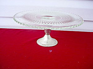 Imperial Cake Stand Sterling Weighted Base