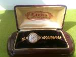 Click here to enlarge image and see more about item c73: Vintage Winton Ladies Wristwatch w/Box Works