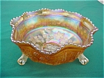 Fenton Carnival Butterfly & Berry Center Bowl