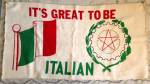 Click to view larger image of IT'S GREAT TO BE ITALIAN Banner (Image1)