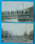 Early Real Photo New Waterford Ohio Postcards