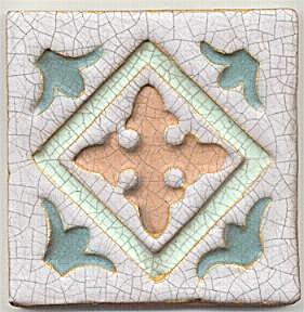 Wheatley Pottery 6&quot; Geometric Tile