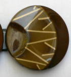 Click to view larger image of Vintage Art Deco Celluloid Belt Buckle - Browns (Image3)