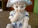 Click to view larger image of KPM Porcelain Figurine Young Boy (Image2)