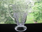 Click here to enlarge image and see more about item A270: Antique Eapg Oregon Milk Pitcher