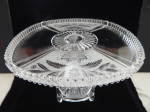 Click to view larger image of Antique Victorian Flower Pot High Standard Cake Stand (Image1)