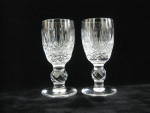 Click here to enlarge image and see more about item CC109: Waterford Crystal Colleen Footed Cordial Stems - Pair