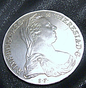 1780 MARIA THERESA THALER RESTRIKE AUSTRIAN COIN (Image1)