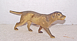 Vintage Celluloid Pointing Dog (Image1)