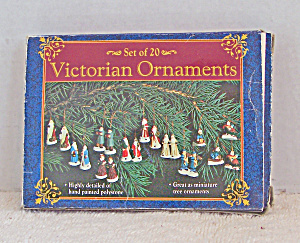 Victorian Ornaments, Set of 20, Miniatures  (Image1)