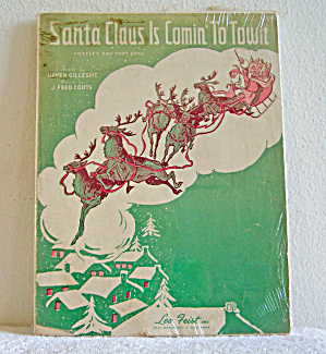 Santa Claus is Comin' To Town Music Sheet (Image1)