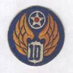 10TH AIR FORCE MILITARY PATCH