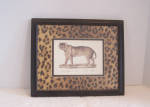Click to view larger image of Pair Cedar Creek Collections, Tiger & Elephant Prints (Image1)