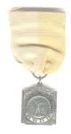 Click to view larger image of RIBBON AND ARCHERY MEDAL, STERLING (Image1)