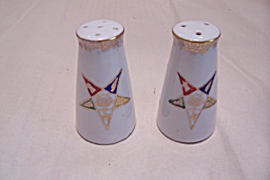 Occupied Japan Fraternal Salt & Pepper Shaker Set (Image1)