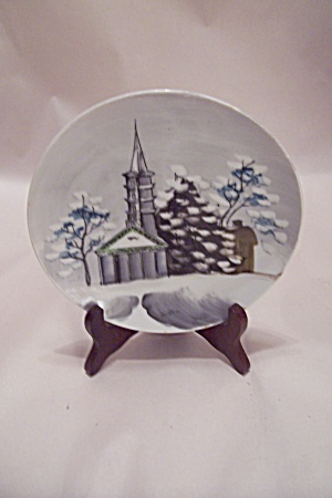 Occupied Japan Handpainted Collector Plate