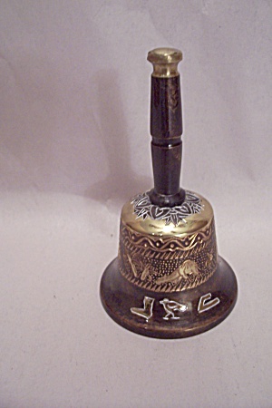 Egyptian Brass Collector Bell (Image1)
