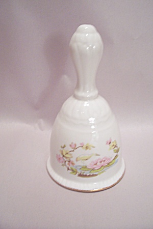 Bone China Stork & Water Lily Decorated Bell (Image1)