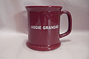 Maroon Porcelain Texas A&m Grandad Mug