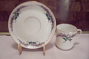 Tiffany & Co. Fine China Demitasse Cup & Saucer