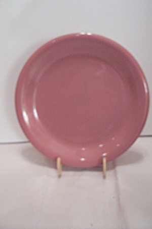 Pink China Dinner Plate (Image1)