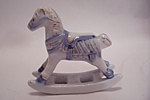 Porcelain Rocking Horse