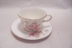 Click to view larger image of Homer Laughlin Floral Pattern Cup & Saucer (Image1)