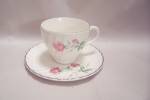 Red Rose Pattern Decorative Cup & Saucer Set