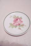 Bavarian Red Rose Miniature Collector Plate