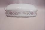 Click to view larger image of Mikasa Valentine Pattern Fine China Butter Dish Cover (Image1)