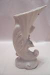 Click to view larger image of Occupied Japan Porcelain Horn Of Plenty Vase (Image2)