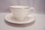 Click to view larger image of Knowles Tradition Pattern Fine China Cup & Saucer Set (Image1)