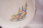 Click to view larger image of Paden City Picket Fence & Flower Pattern Dinner Plate (Image2)